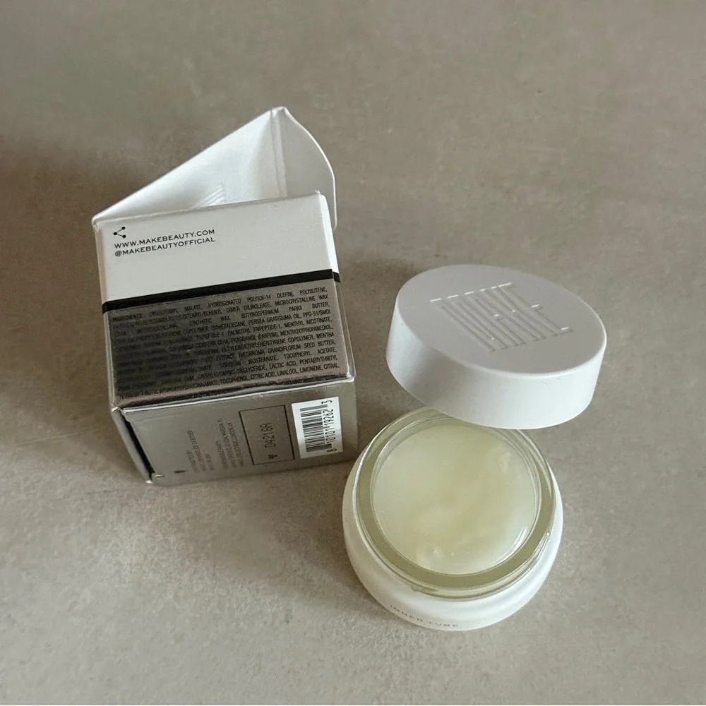 MAKE Beauty Inner Tube Plumping Lip Treatment Clear Hydrating Balm